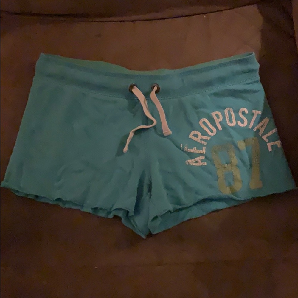 Blue comfy shorts
